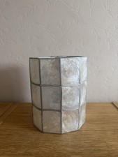 Vintage Capiz Shell Lampshade