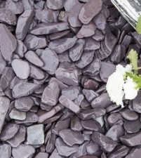 20kg Bag Blue 40mm Decorative Slate Chipping Aggregate Garden Driveway Landscape