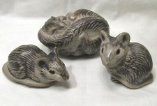 Collection of Three Brown and