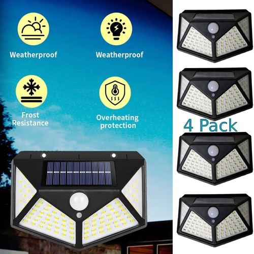 100 led solar power wall - solar,