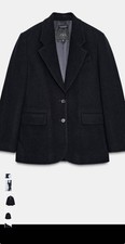 Sz M ZARA Woman Wool Blend