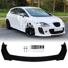 Front Bumper Lip Glossy Black