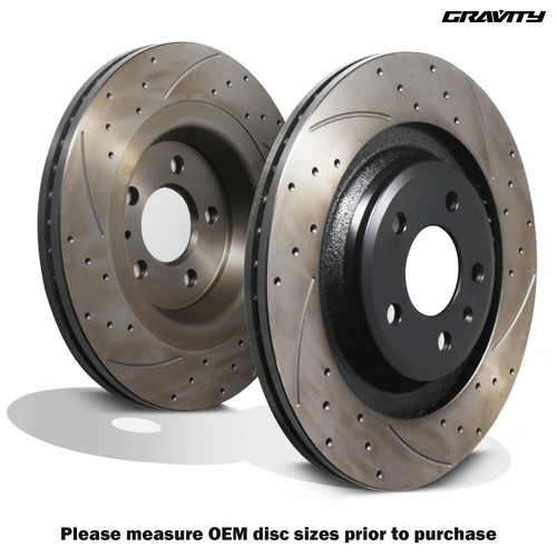 Rear drilled grooved - drilled,