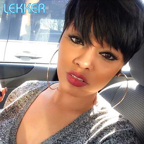 Hair pixie bob wig - pixie,