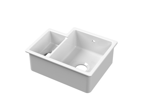 Bowl undermount fireclay - undermount,