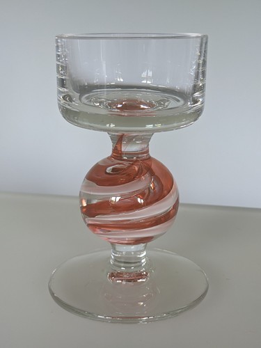 Langham glass candlestick - glass,