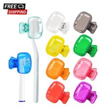 4/6/8pcs Toothbrush Head Covers Protector Cap Travel Portable Brush Pod Case