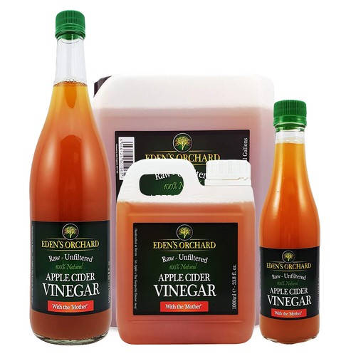Apple cider vinegar with - cider,