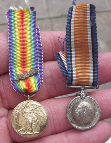 Period ww1 miniature - miniature, medal