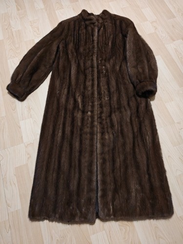 Saga real female mink brown - saga,