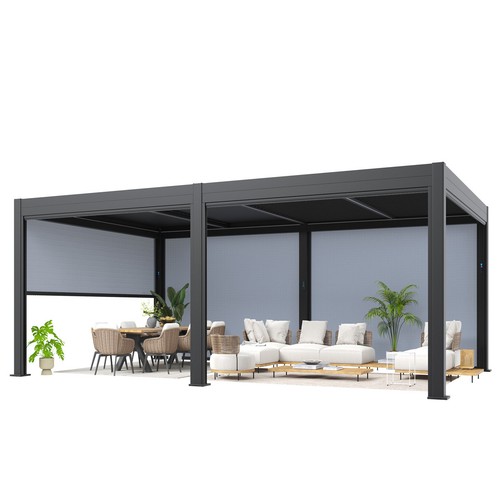 12x20 motorized louvered - 12x20,