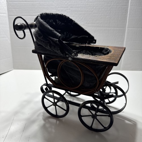 Vintage antique baby - baby, carriage