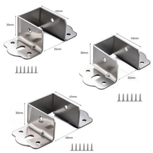 Heavy duty shaped - u, brackets