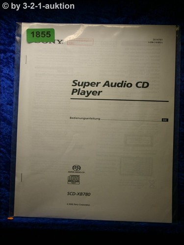 Sony manual scd xb780 - sony,