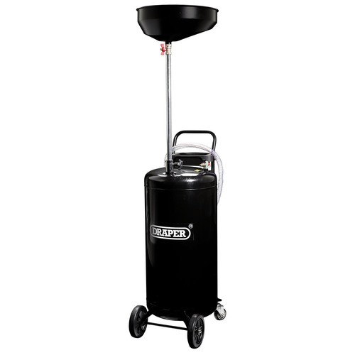 Draper 90l gravity oil drainer - gravity,