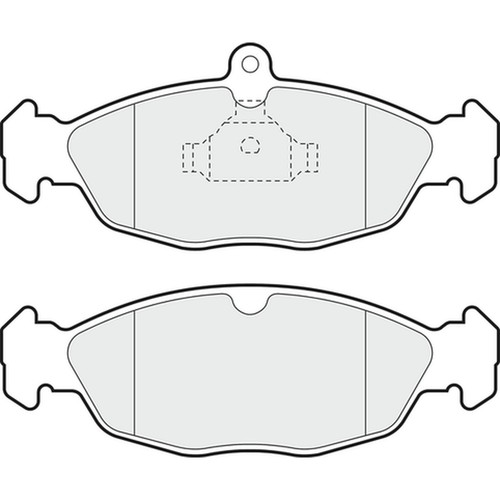 Brake pads set for vauxhall - brake,