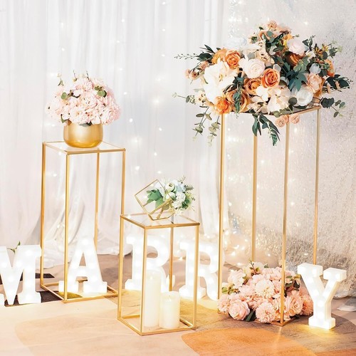 Flower cake rack metal plinth - cake,