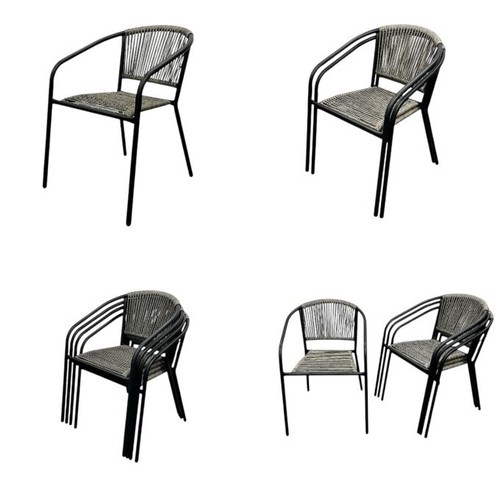 Grey garden patio chairs - garden,