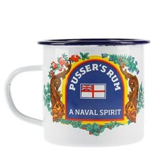 Pussers Branded Enamel Cup