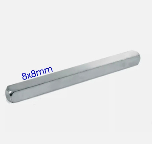 Door handle spindle bar - spindle, square
