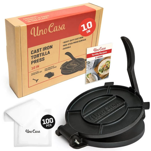 Uno casa tortilla press cast - uno,