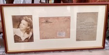 Judy Garland Hand Signed