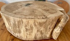 English oak wood Rustic Tree Log  Chopping Block Wedding Cake Stand X Large 50cm