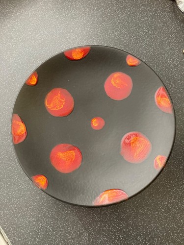 Poole pottery galaxy charger - pottery,