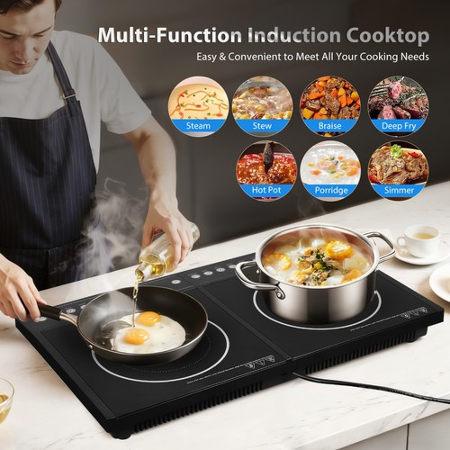 Double induction hob - induction, 4400w