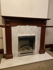 Wooden Mantlepiece Fireplace Surround Great Condition