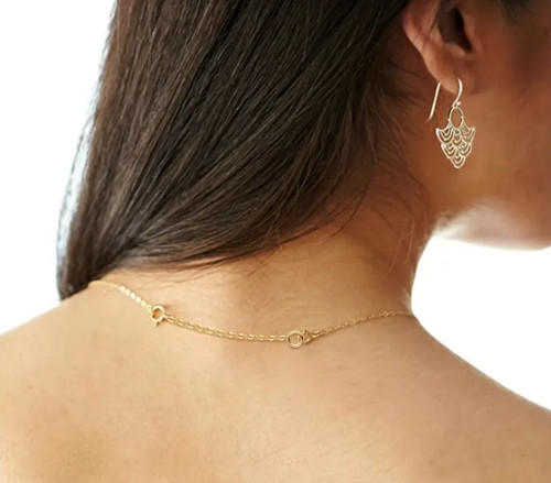 Necklance extender golden - necklance,
