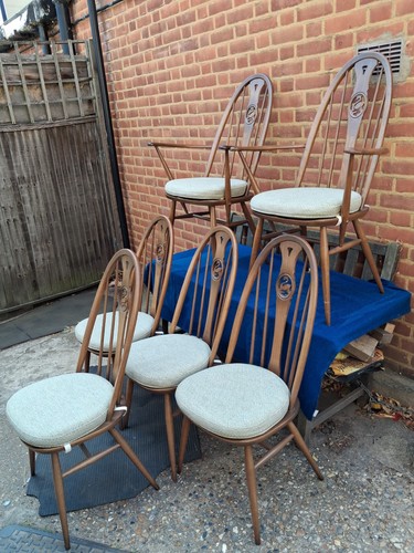 Ercol swan back dining - ercol,