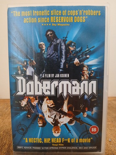 Doberman vhs video tape - vhs,