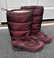 Ladies Clarks Goretex Burgandy