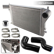 FMIC TURBO INTERCOOLER KIT FOR VW GOLF GTI 06-10 2.0T MK5 MK6 A3/S3 Black