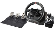 Subsonic GS 950X Universal Gaming Steering Wheel with Vibration, Pedals & Gears