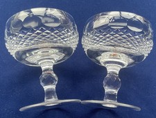 WATERFORD COLLEEN CHAMPAGNE/SHERBET LONG STEM GLASSES
