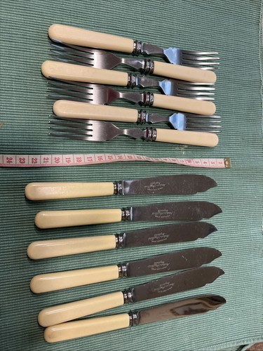 Vintage cutlery set 2x6 of - 2x6,