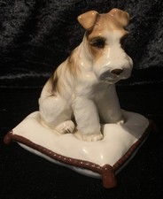 Porcelain Airedale Fox Terrier