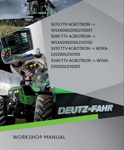Deutz fahr 9290 ttv agrotron - deutz-fahr,