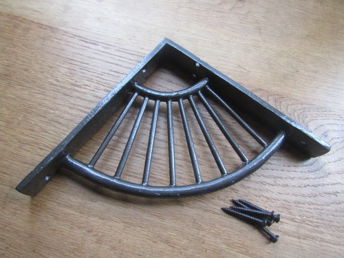 Rustic iron shelving shelf - iron,