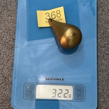 Dutch Wall Clock Heavy Brass Weight (368) Zaandam