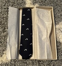 Vintage Black Neck Tie