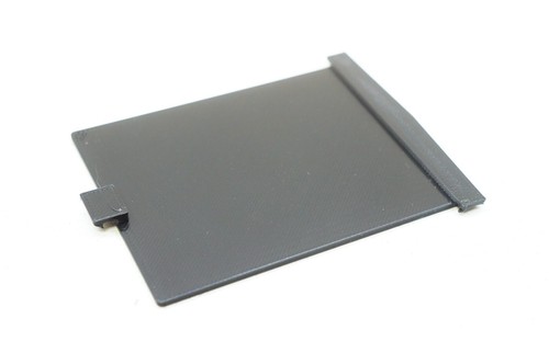 Printed battery door cover - printed,