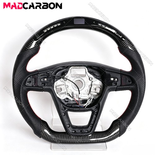 Real carbon fiber led steering - carbon,