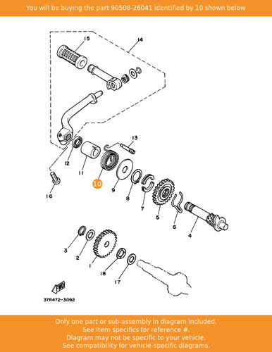 Yamaha spring torsion - yamaha, spring,
