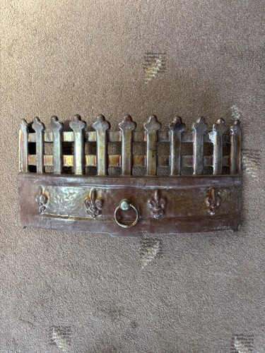 Vintage iridescent fire place - vintage,
