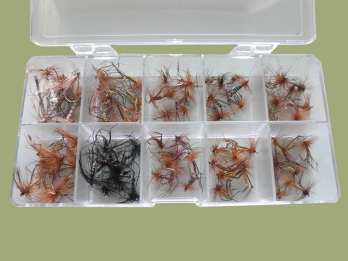 Boxed trout flies per box - flies,,