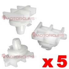Side Skirt Clips Bottom Sill Trim for Some Ford Transit White plastic x 5