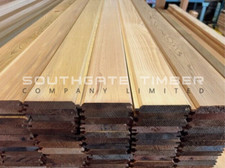Western Red Cedar Cladding Timber TGV ST0 17mmx94mm (86mm Face Cover) 10 Lengths